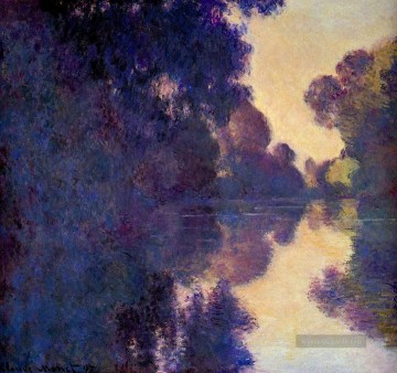 Morgen auf der Seine Klar Wetter II Claude Monet Ölgemälde